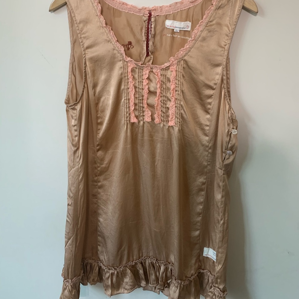 Odd Molly Silk Tank
Odd Molly size 3